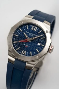 Baume & Mercier Riviera Automatic Men's Blue Watch BM0A10659 -Clock More Than Watches 10659 2