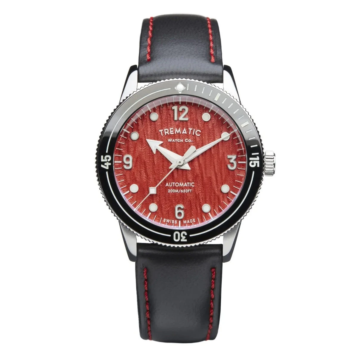 Trematic Men's Watch AC 14 Crimson Red 1414121 3 Trematic Men's Watch AC 14 Crimson Red 1414121