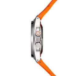 Herbelin Cap Camarat Diver Automatic Men's Orange Silver Watch 1745A14CMD 8 Herbelin Cap Camarat Diver Automatic Men's Orange Silver Watch 1745A14CMD -Clock More Than Watches 1745A14CMD 2