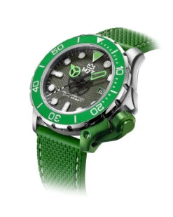 M2Z Men's Watch Diver 200 Green 200-001B 16 M2Z Men's Watch Diver 200 Green 200-001B -Clock More Than Watches 200 001B 1