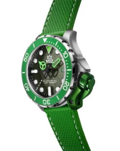 M2Z Men's Watch Diver 200 Green 200-001B 15 M2Z Men's Watch Diver 200 Green 200-001B -Clock More Than Watches 200 001B 2