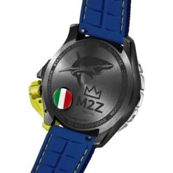 M2Z Men's Watch Diver 200 Blue/Yellow 200-006B -Clock More Than Watches 200 006B 4