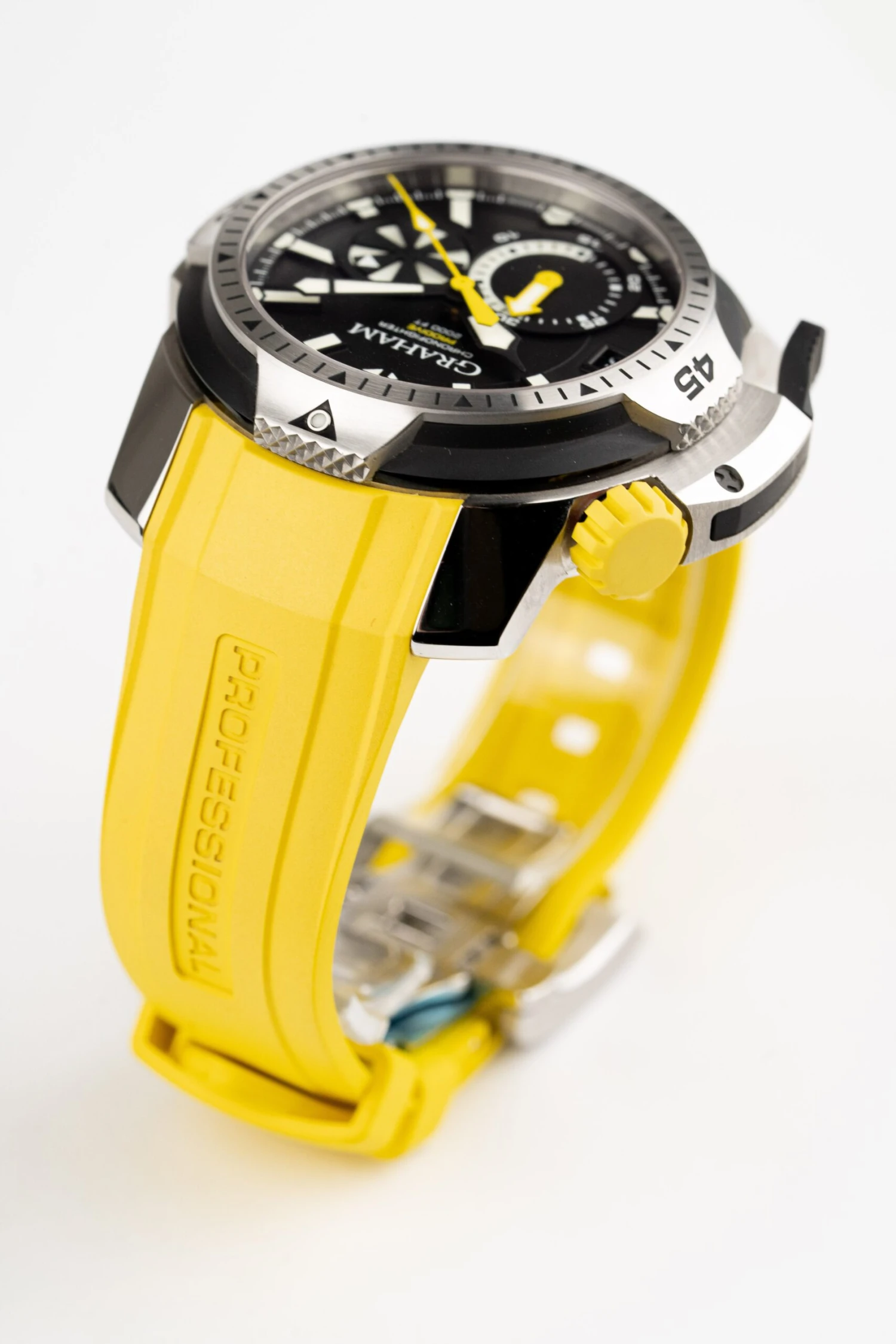 Graham Chronofighter Prodive Yellow Black Watch 2CDAV.B01A.K81F 6 Graham Chronofighter Prodive Yellow Black Watch 2CDAV.B01A.K81F - Image 4