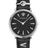 Versace Ladies Watch V-Circle 38mm Black VE8104122 -Clock More Than Watches 3bfb7acaf943b4144a2abd302bf53906