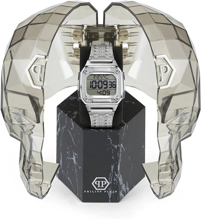 Philipp Plein Watch Hyper Shock Silver PWHAA1121 4 Philipp Plein Watch Hyper Shock Silver PWHAA1121 - Image 2