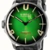 U-Boat Watch Darkmoon 44 Green Soleil Steel 8702/D -Clock More Than Watches 8702 D