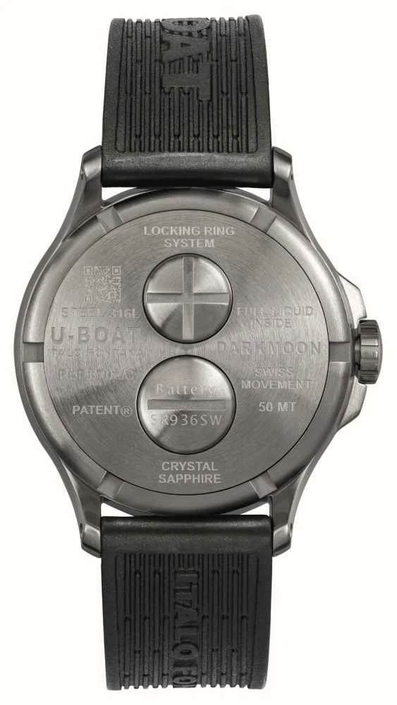 U-Boat Watch Darkmoon 44 Green Soleil Steel 8702/D 4 U-Boat Watch Darkmoon 44 Green Soleil Steel 8702/D - Image 2