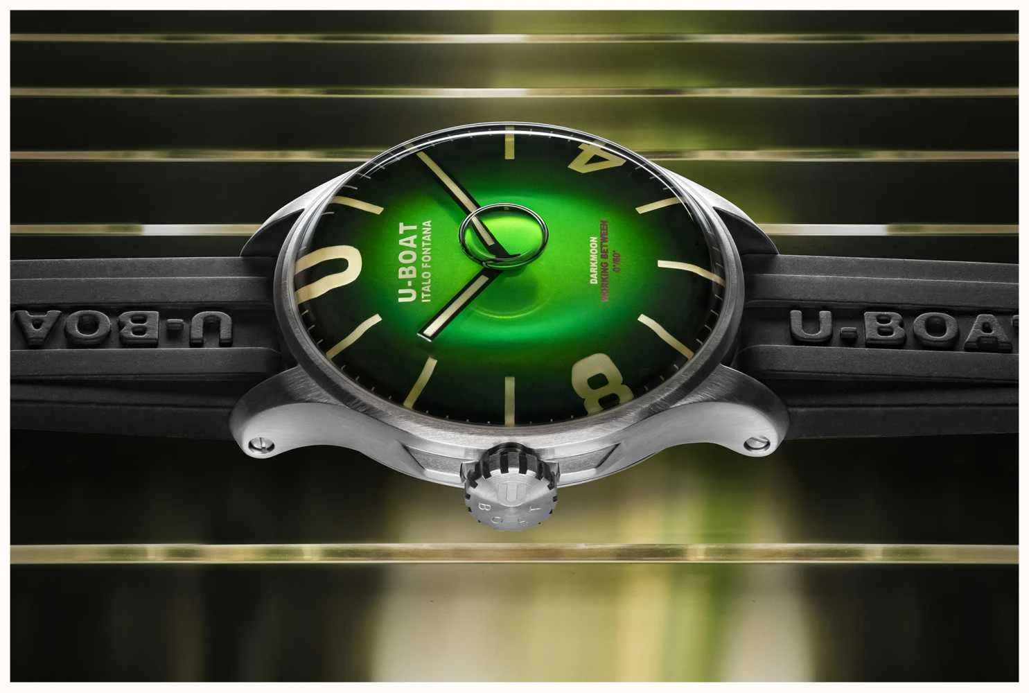 U-Boat Watch Darkmoon 44 Green Soleil Steel 8702/D 5 U-Boat Watch Darkmoon 44 Green Soleil Steel 8702/D - Image 3