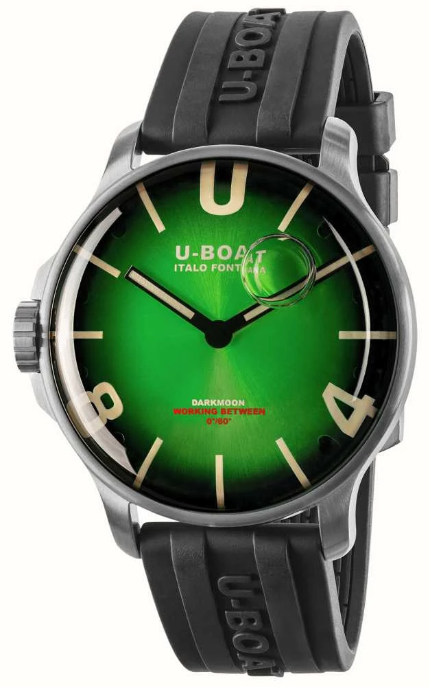 U-Boat Watch Darkmoon 44 Green Soleil Steel 8702/D 3 U-Boat Watch Darkmoon 44 Green Soleil Steel 8702/D