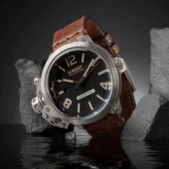 U-Boat Men's Watch Capsule 50mm Limited Edition Black Brown 8807 -Clock More Than Watches 8807 emo