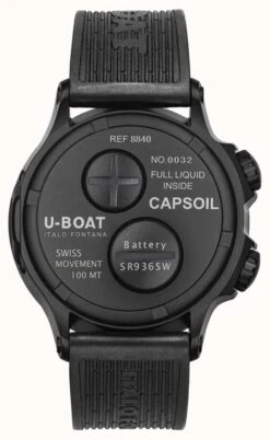 U-Boat Watch Capsoil Doppiotempo 45 DLC Green Rehaut 8840/B -Clock More Than Watches 8840 B.1