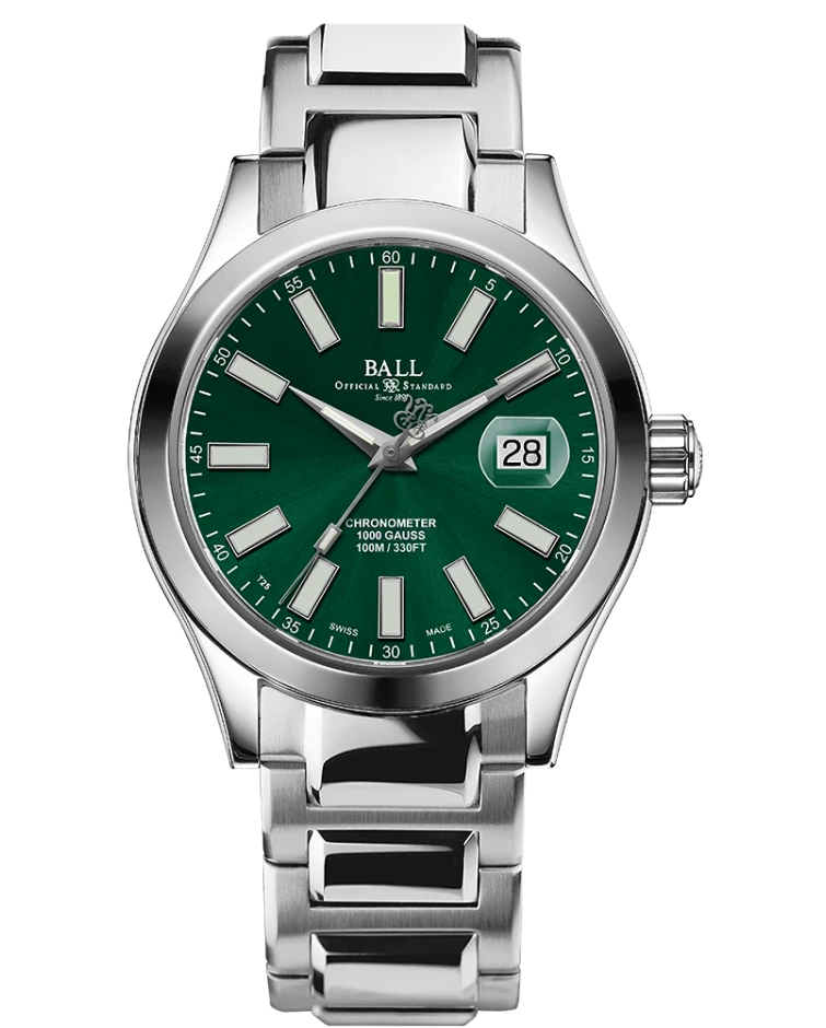 Ball Men's Watch Engineer III Marvelight Chronometer Green NM9026C-S6CJ-GR 3 Ball Men's Watch Engineer III Marvelight Chronometer Green NM9026C-S6CJ-GR