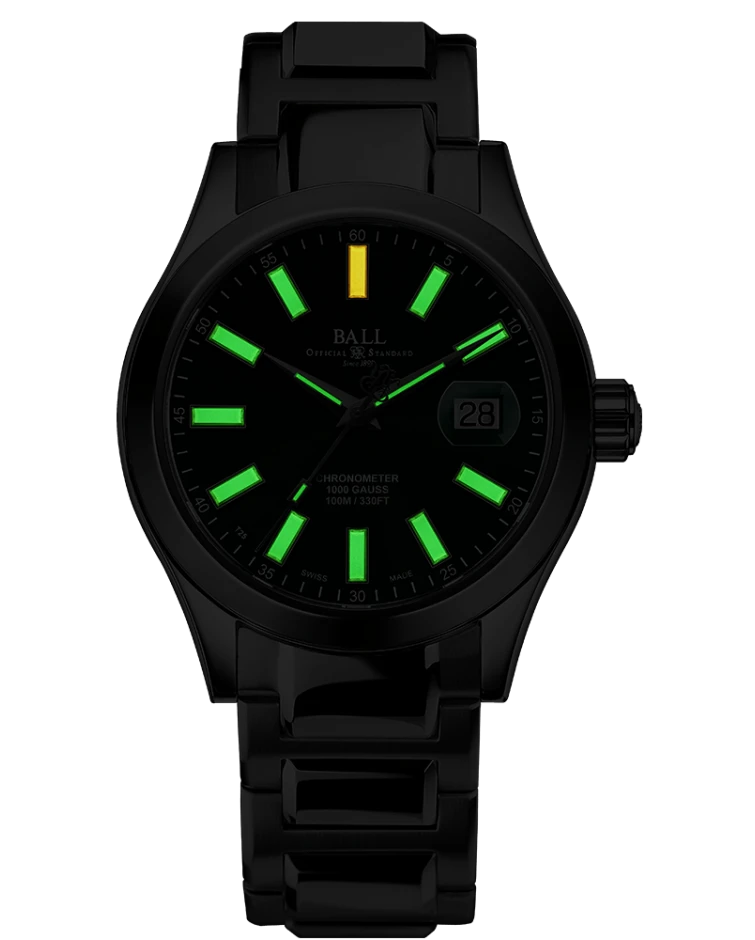 Ball Men's Watch Engineer III Marvelight Chronometer Green NM9026C-S6CJ-GR 4 Ball Men's Watch Engineer III Marvelight Chronometer Green NM9026C-S6CJ-GR - Image 2