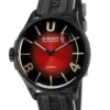U-Boat Men's Watch Darkmoon 40 Red Black Soleil Steel 9501 -Clock More Than Watches 9501 fronte