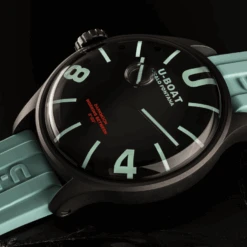 U-Boat Watch Darkmoon 44 Aquamarine Curve Black PVD 9526/A -Clock More Than Watches 9526 dett 768x768 1