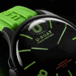 U-Boat Watch Darkmoon 44 Green Curve Black PVD 9534/A -Clock More Than Watches 9534 dett 768x768 1