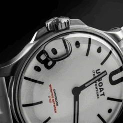 U-Boat Watch Darkmoon 44 White Curve Stainless Steel 9542/A -Clock More Than Watches 9542 dett 768x768 1