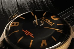 U-Boat Watch Darkmoon 44 Brown Curved Vintage PVD 9548 8 U-Boat Watch Darkmoon 44 Brown Curved Vintage PVD 9548 -Clock More Than Watches 9548 dett e1699443399226