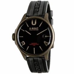 U-Boat Watch Darkmoon 44 Brown Curved Vintage PVD 9548