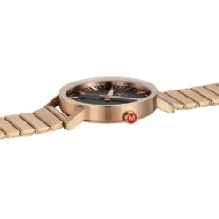 Mondaine Watch Classic Black Rose Gold A660.30360.16SBR -Clock More Than Watches A660.30360.16SBR SIS 1080x1080px 2021