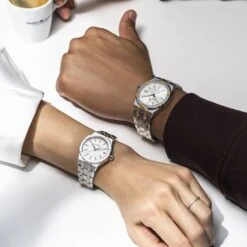 Maurice Lacroix Ladies White Diamond Aikon Watch AI1106-SS002-150-1 -Clock More Than Watches AI1106 SS002 150 1 lifestyle