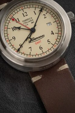 Allemano GMT A 1919 Men's White Watch GMT-A-1919-SP-PW -Clock More Than Watches ALLEMANO GMT A 1919 SP PW 8