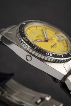 Allemano 1973 Shark Men's Yellow Watch SH-A-1973-P-Y-DP 11 Allemano 1973 Shark Men's Yellow Watch SH-A-1973-P-Y-DP -Clock More Than Watches ALLEMANO SH A 1973 P Y DP 10