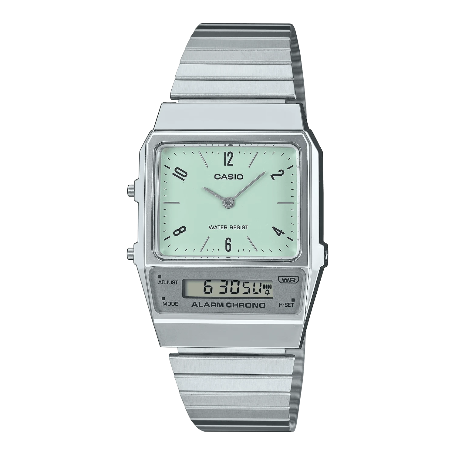 Casio Vintage AQ-800E-3ADF Dual Display White Watch 3 Casio Vintage AQ-800E-3ADF Dual Display White Watch