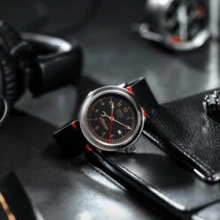 Allemano Day A 1919 Men's Black Polished Watch DAY-A1919-NP-L-B-N -Clock More Than Watches Allemano DAY A 1919 NP L B N Conteenium 4