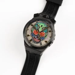 Bomberg Men's Bolt-68 Neo Calaveras Multicolour Watch BF44CHAPBA.04-5.12 -Clock More Than Watches BF44CHAPBA.04 5.12 1