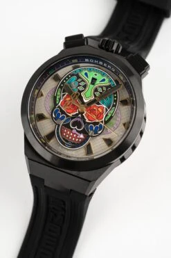 Bomberg Men's Bolt-68 Neo Calaveras Multicolour Watch BF44CHAPBA.04-5.12 -Clock More Than Watches BF44CHAPBA.04 5.12 2