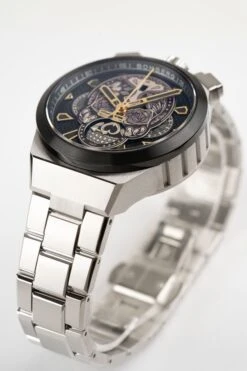 Bomberg Men's Bolt-68 Neo Calaveras Black Silver BF44CHASP.04-4.12 16 Bomberg Men's Bolt-68 Neo Calaveras Black Silver BF44CHASP.04-4.12 -Clock More Than Watches BF44CHASP.04 4.12 3