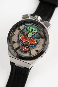 Bomberg Men's Bolt-68 Neo Calaveras Multicolour Watch BF44CHASP.04-6.12 -Clock More Than Watches BF44CHASP.04 6.12 2
