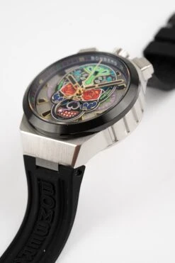 Bomberg Men's Bolt-68 Neo Calaveras Multicolour Watch BF44CHASP.04-6.12 -Clock More Than Watches BF44CHASP.04 6.12 3