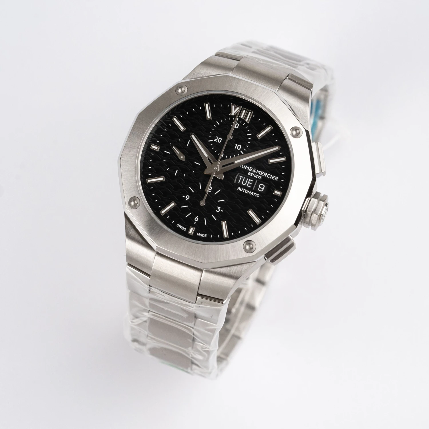 Baume & Mercier Men's Riviera Black Watch BM0A10624 8 Baume & Mercier Men's Riviera Black Watch BM0A10624 - Image 6