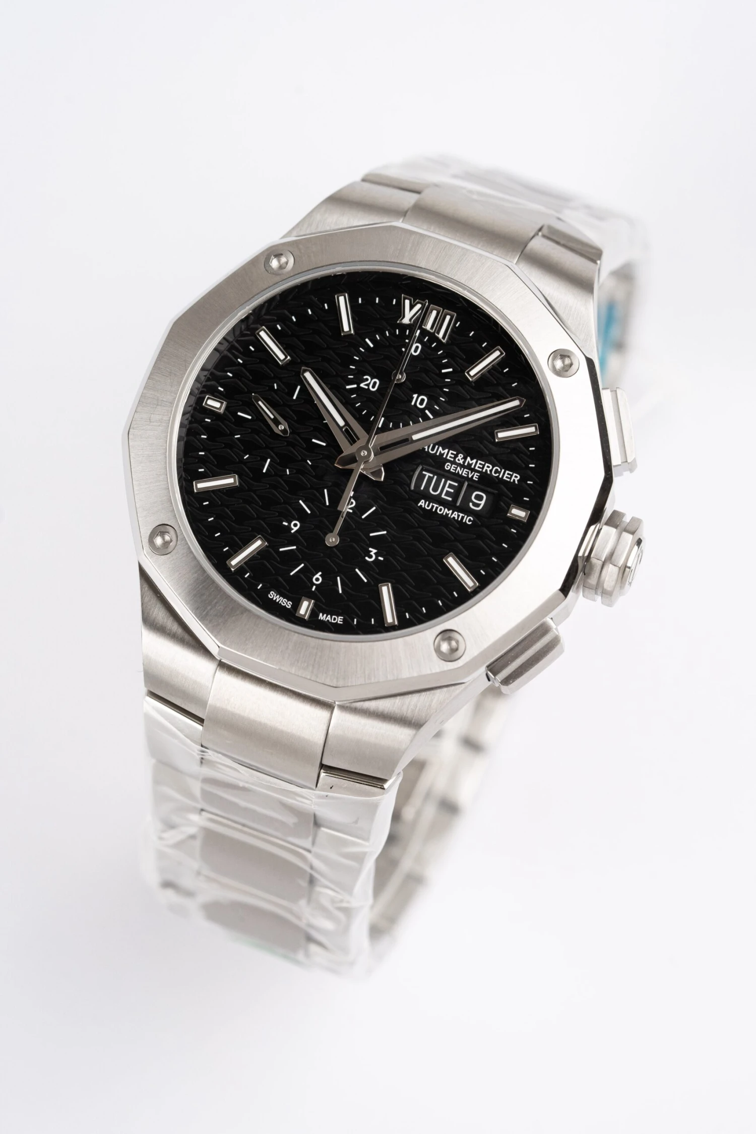 Baume & Mercier Men's Riviera Black Watch BM0A10624 9 Baume & Mercier Men's Riviera Black Watch BM0A10624 - Image 7