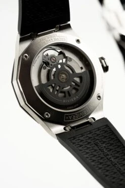 Baume & Mercier Men's Black Riviera Watch 10721 -Clock More Than Watches BM0A10721 6