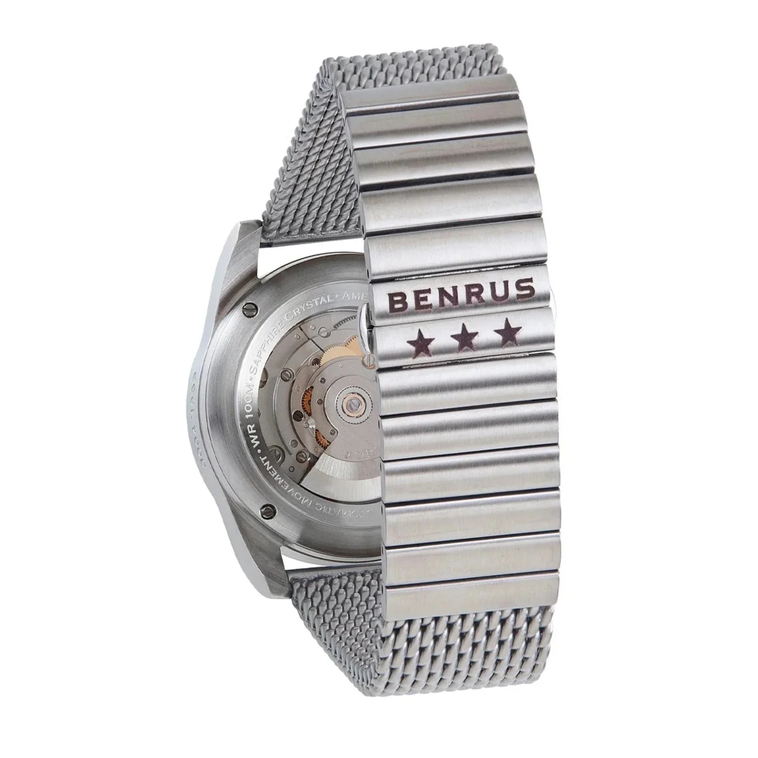 Benrus Men's Classic 1969 Limited Edition Watch Blue 8 Benrus Men's Classic 1969 Limited Edition Watch Blue - Image 6