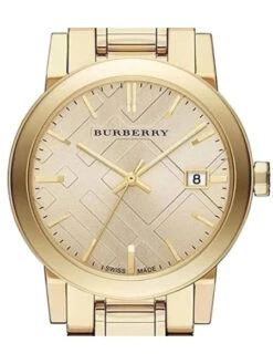 Burberry Ladies Watch The City 34mm Champagne Gold BU9134 -Clock More Than Watches BurberryLadiesWatchTheCityChampagneGoldBU9134