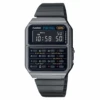 Casio Watch Vintage Data Bank Calculator Black CA-500WEGG-1BDF -Clock More Than Watches CA 500WEGG 1BDF
