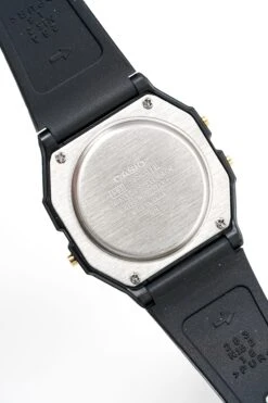 Casio Watch Classic Sports Digital Black/Gold F-91WG-9QDF -Clock More Than Watches CASIO F 91WG 9QDF 4