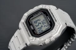 Casio Watch Chronograph Digital Silver W-218HD-1AVDF -Clock More Than Watches CASIO W 218HD 1AVDF 2