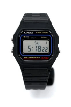 Casio Watch Alarm Chronograph Digital Black W-59-1VQ 10 Casio Watch Alarm Chronograph Digital Black W-59-1VQ -Clock More Than Watches CASIO W 59 1VQD 1