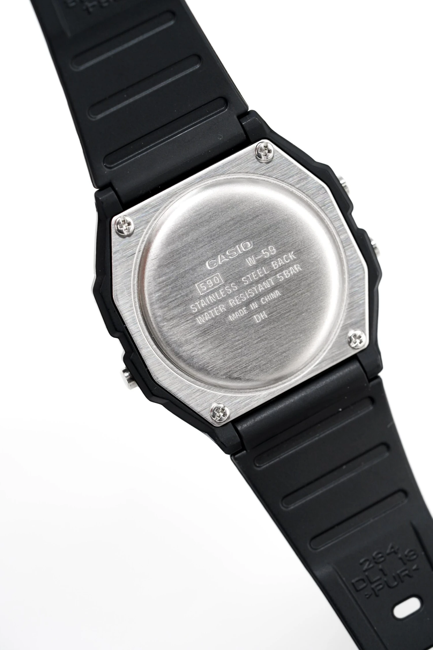 Casio Watch Alarm Chronograph Digital Black W-59-1VQ 4 Casio Watch Alarm Chronograph Digital Black W-59-1VQ - Image 2