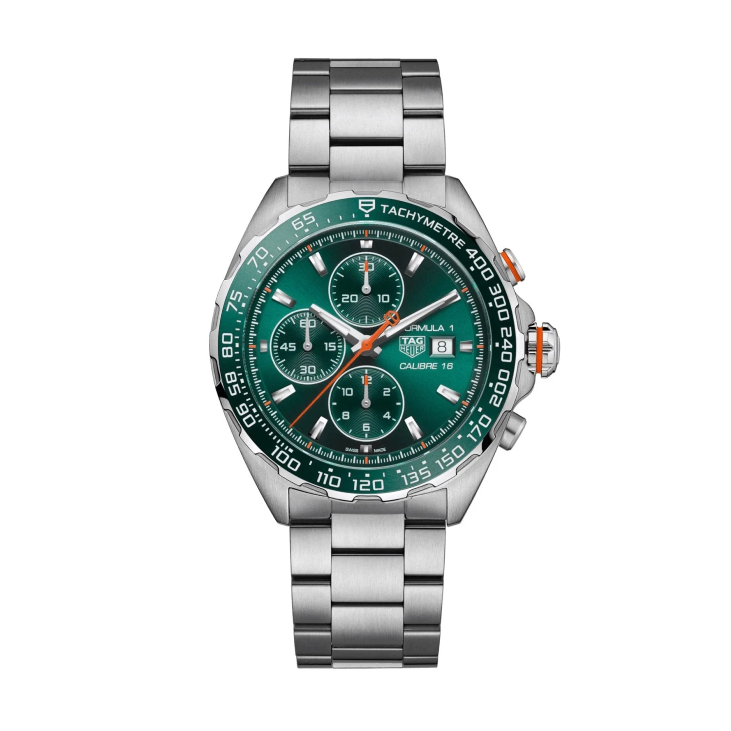 Tag Heuer Formula 1 Men's Green Chronograph Watch CAZ201H.BA0876 3 Tag Heuer Formula 1 Men's Green Chronograph Watch CAZ201H.BA0876