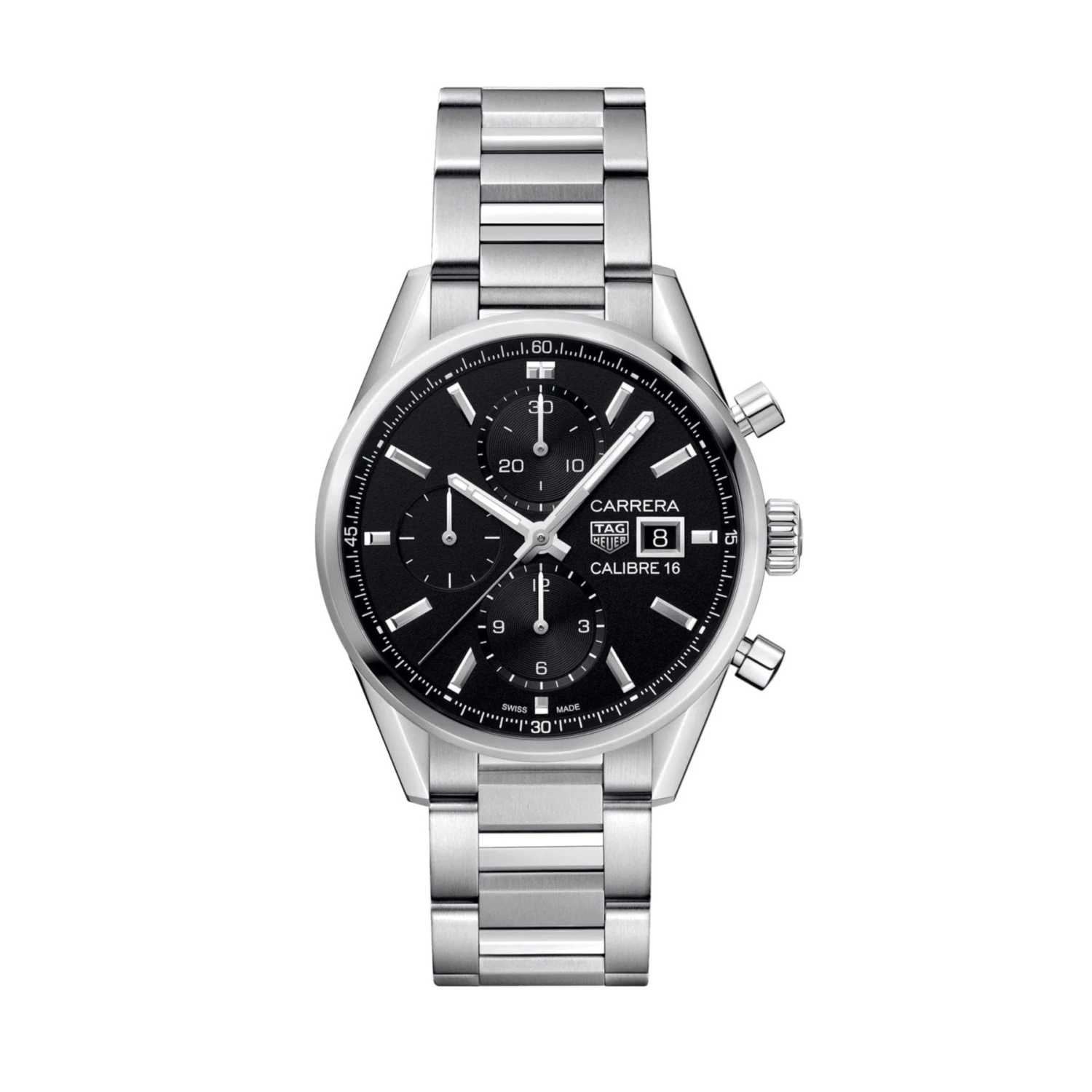 Tag Heuer Carrera Men's Black Chronograph Watch CBK2110.BA0715 3 Tag Heuer Carrera Men's Black Chronograph Watch CBK2110.BA0715