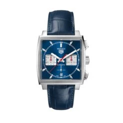 Tag Heuer Monaco Men's Blue Chronograph Watch CBL2111.FC6453