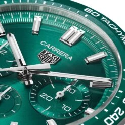 Tag Heuer Carrera Men's Green Chronograph Watch CBN2A1N.BA0643 -Clock More Than Watches CBN2A1N.BA0643 5
