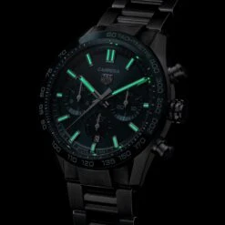 Tag Heuer Carrera Men's Green Chronograph Watch CBN2A1N.BA0643 -Clock More Than Watches CBN2A1N.BA0643 6