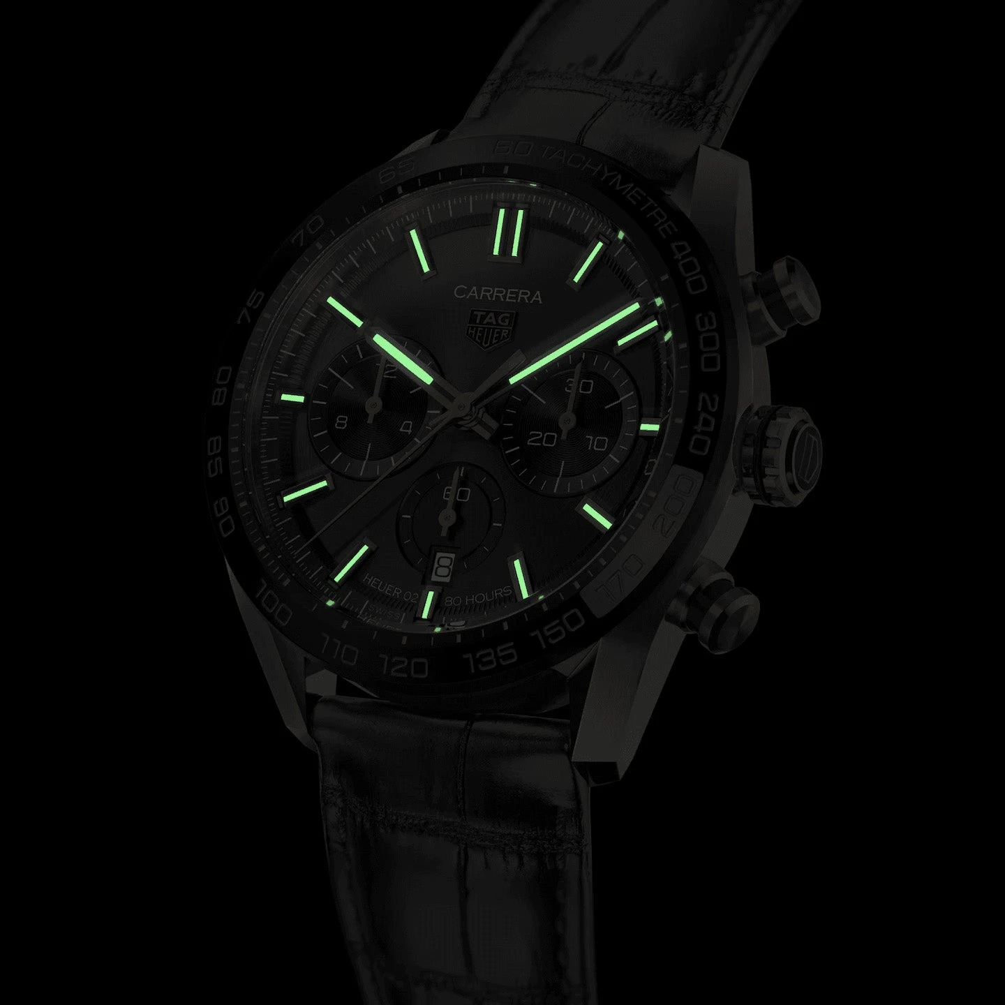 Tag Heuer Carrera Men's Black Chronograph Watch CBN2A5A.FC6481 8 Tag Heuer Carrera Men's Black Chronograph Watch CBN2A5A.FC6481 - Image 6